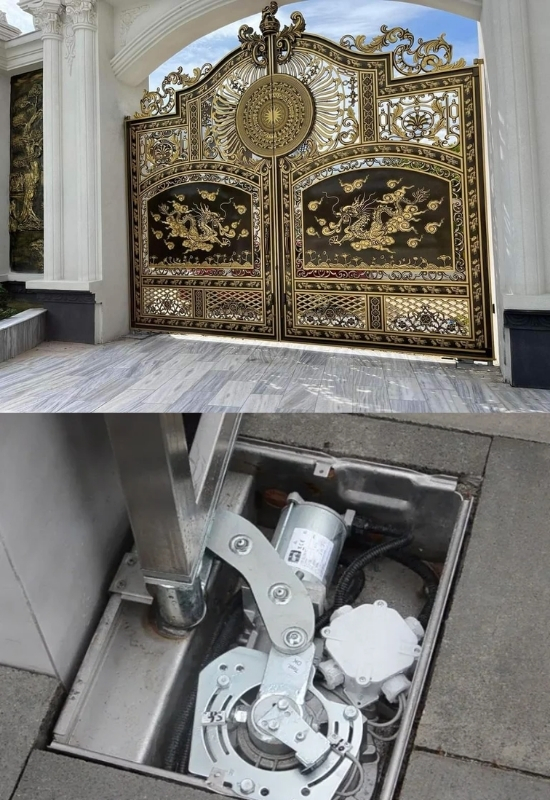 Cổng tự động - tiện ích và an toàn cho ngôi nhà của bạn