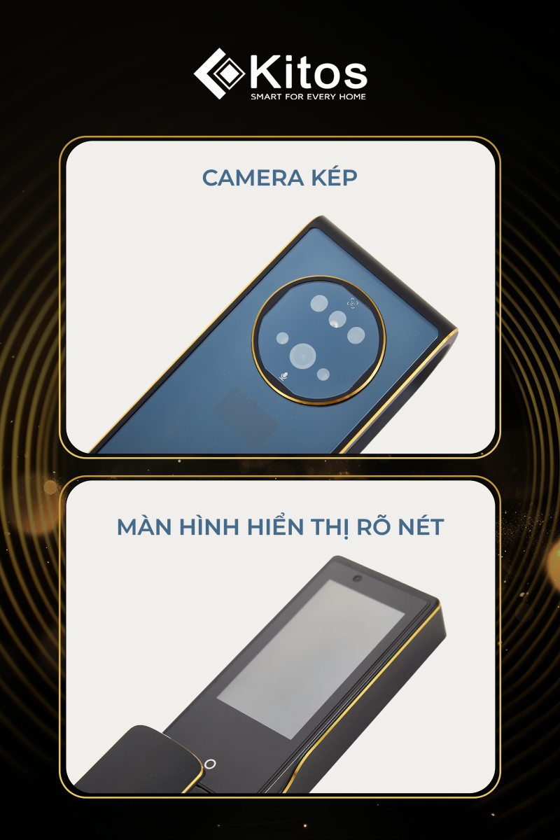 Khoá cửa thông minh Kitos Zenith 3