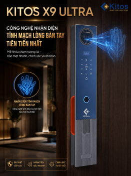 Khoá cửa thông minh Kitos X9 Ultra